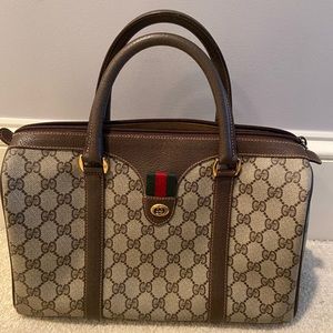 80s Vintage Gucci handbag